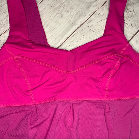 Lululemon hot pink tank top size 6 - Picture 10 of 12